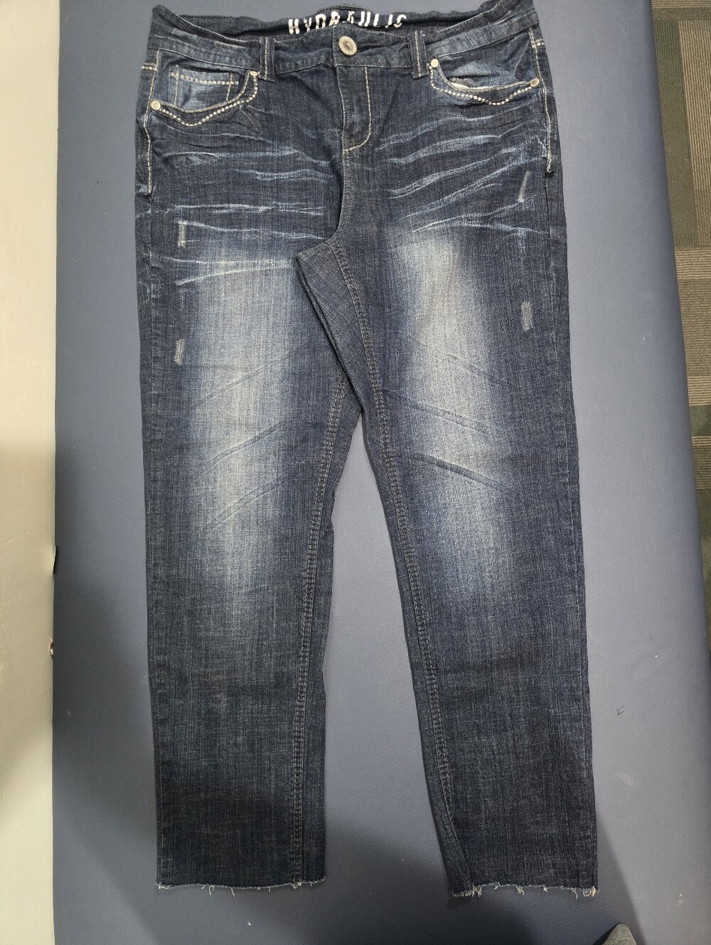 Hydraulic Ladies Jeans Distressed Y2k Grunge